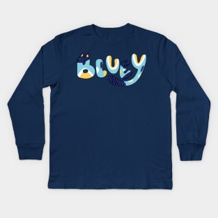 Bluey Kids Long Sleeve T-Shirt